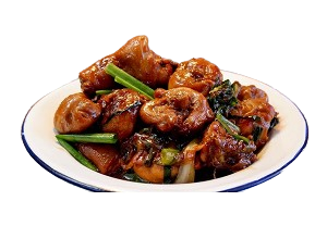 Chicken With Ginger & Spring Onions 