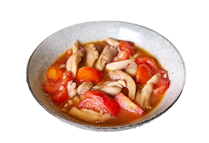 Chicken With Tomatoes 