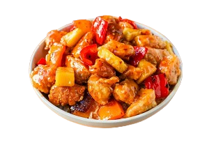 Chicken With Pineapples 