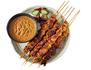 Roast Duck Satay 