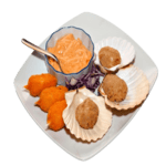 Deep Fried Crab Claws With Dip (6) 