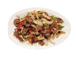 Roast Duck With Black Pepper Sauce 