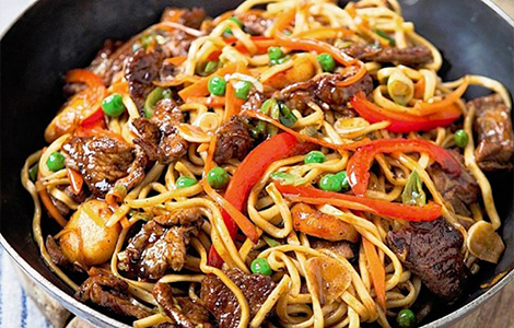 BBQ Pork Chow Mein