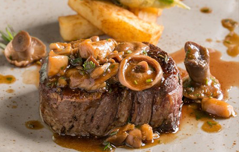 Beef With Fresh Mushrooms